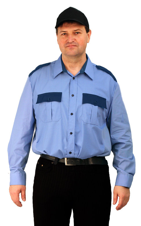 Рубашка охранника длинный рукав